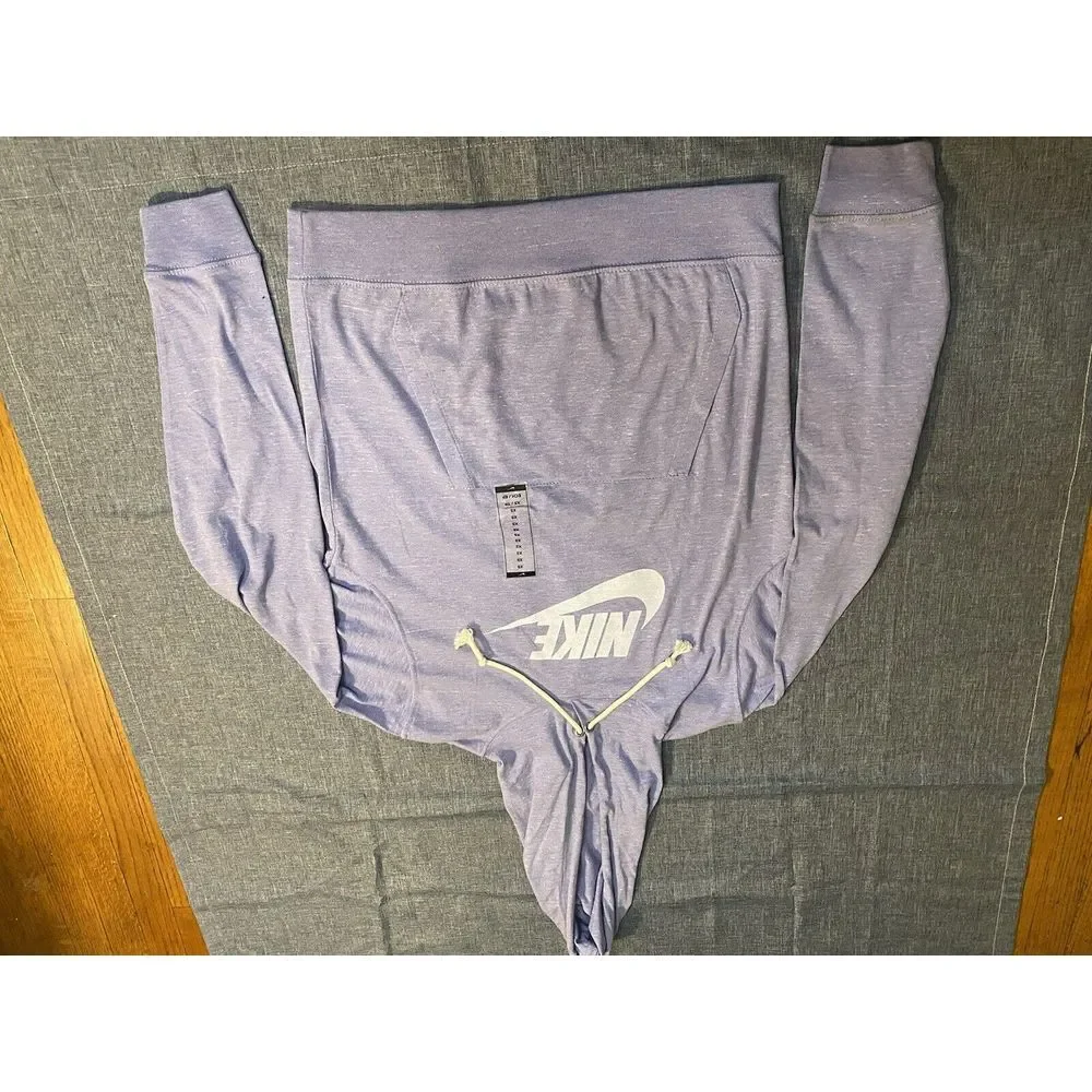 Nike Women's Heather purple ‎ Pullover Hoodie XS
